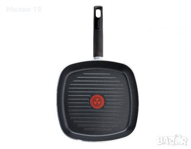 Тиган grill Tefal First Cook, 26 X 26 cм, снимка 3 - Съдове за готвене - 40237915