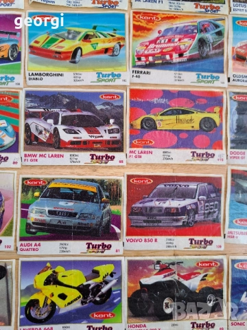 картинки от дъвки Turbo sport   30/6, снимка 6 - Колекции - 52799535