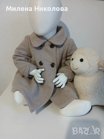 Палтенце за момиче р.80