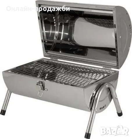 Барбекю на дървени въглища Muhler A-SS115, снимка 1