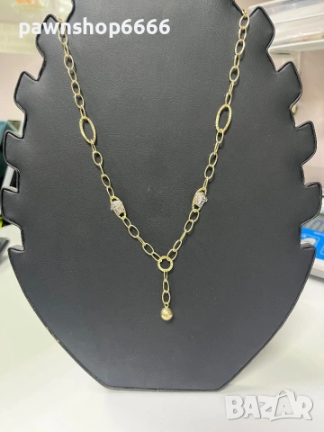 Златно колие 14К / Златен синджир 14К, снимка 4 - Колиета, медальони, синджири - 53455222