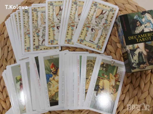 НОВИ Карти ТАРО-Decameron , снимка 1