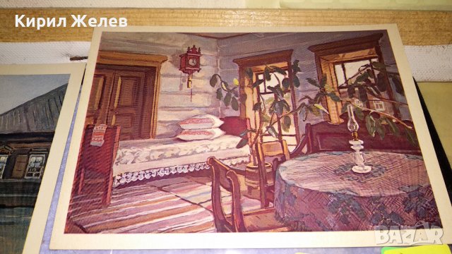 ЛОТ 4 СТАРИ ПОЩЕНСКИ КАРТИЧКИ СССР ИЗОБРАЗИТЕЛНО ИЗКУСТВО и САЩ ОРЕГОН 32681 , снимка 5 - Филателия - 38725843