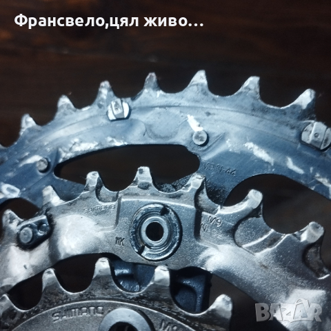 Курбел за велосипед колело Shimano deore lx , снимка 3 - Части за велосипеди - 44534860