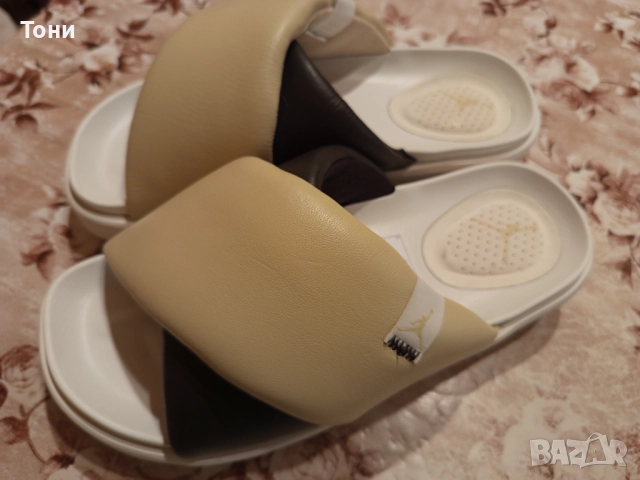 NIKE AND JORDAN Оригинал Нови Дамски Чехли от Естествена Кожа 39/40 н., снимка 11 - Чехли - 52683301