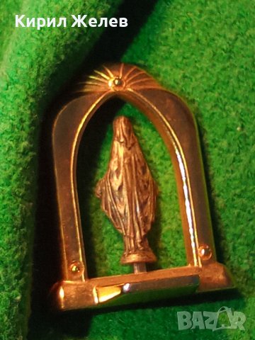 ПРЕСВЕТА БОГОРОДИИЦА от ЕФЕС МИНИАТЮРА ПОЗЛАТЕНА и ПОСРЕБРЕНА СТАТУЕТКА РЕЛИГИОЗЕН СУВЕНИР 4617, снимка 2 - Колекции - 34339677