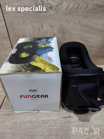 Очила за виртуална реалност на Fun Gear VR 3.0, снимка 10 - 3D VR очила за смартфон - 44829716