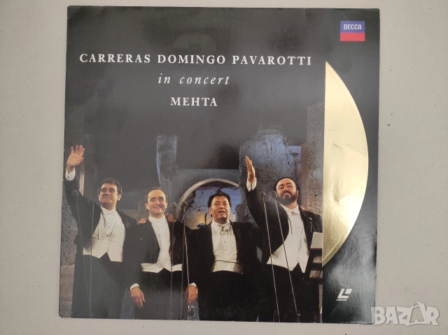 Carreras Domingo Pavarotti in concert, Laserdisk