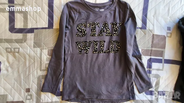 Лот блузи с дълъг ръкав H&M и Little kids, размер 122-128 , снимка 4 - Детски Блузи и туники - 47865917