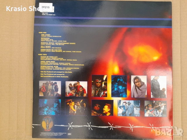 Afrika Bambaataa And Family* – The Light LP+12"maxi, снимка 3 - Грамофонни плочи - 52845586