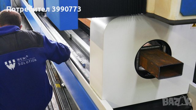 Лазерна фибро-CNC рязана на тръби и профили Weni 6020TL 2000W, снимка 3 - Други машини и части - 44324618