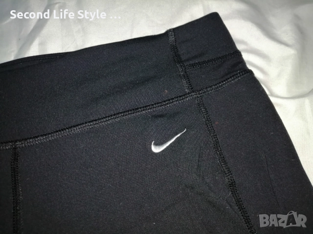 Nike Dri-FIT оригинален дамски къс клин / къси спортни панталонки р-р M, снимка 3 - Клинове - 52915987