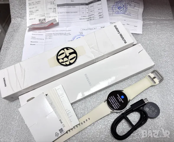 Samsung Galaxy Watch 6 40mm R930 - Gold, снимка 6 - Смарт часовници - 55824223