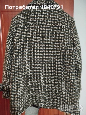 Късо палто NEXT – меланж, размер XL (UK16), снимка 4 - Палта, манта - 53492613