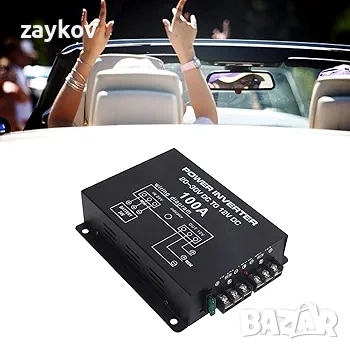 Понижаващ напрежението конвертор от 24V към 12V с контрол на температурата за автомобили, снимка 4 - Друга електроника - 51990494