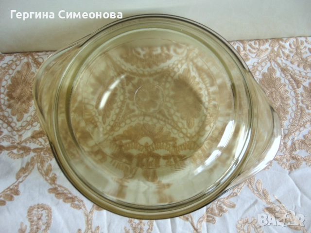 Три стари йенски съда, снимка 6 - Съдове за готвене - 52551009