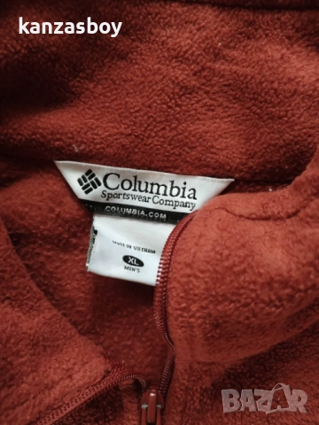 Columbia Men's Granite Steens Mountain Fleece Jacket - мъжко поларено горнище ХЛ, снимка 6 - Спортни дрехи, екипи - 52942926