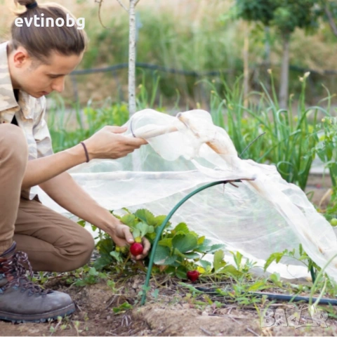 Мини оранжерия - компактна със здрава конструкция - 1,5 х 4 м, снимка 7 - Оранжерии - 53863629