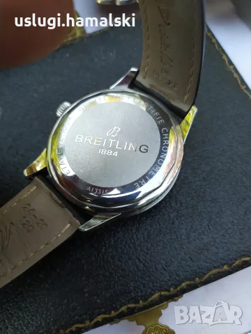 Механичен ръчен часовник Breitling автомат, снимка 6 - Мъжки - 55774087