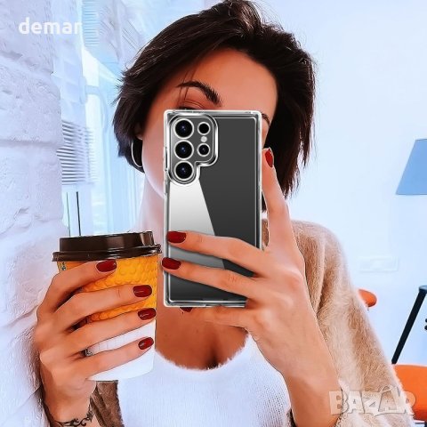 Калъф ivoler за Samsung Galaxy S24 Ultra 5G 6.8” с 2 броя протектор за екран от закалено стъкло, снимка 8 - Калъфи, кейсове - 44277781