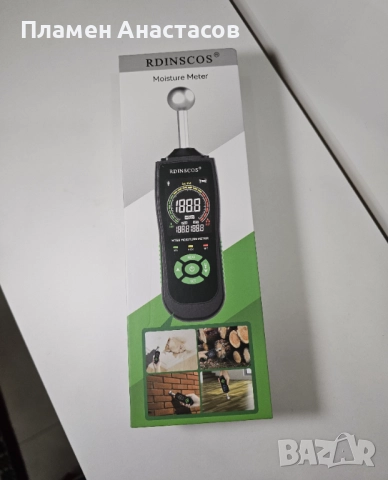 Професионален влагомер RDINSCOS, снимка 8 - Измервателни инструменти - 51495734