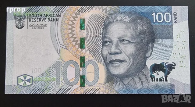 
ЮАР .
Южна Африка.
100 ранда .
2023 година.
UNC., снимка 2 - Нумизматика и бонистика - 47838280