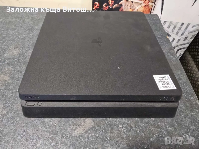 Playstation 4 slim 2 джойстока 9 игри и захранващ кабел, снимка 2 - PlayStation конзоли - 52861175