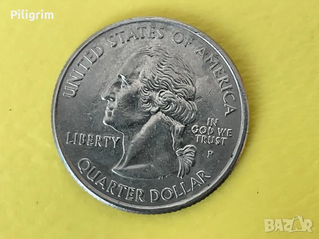 САЩ 25 цента 2006 г. (Р), North Dakota., снимка 2 - Нумизматика и бонистика - 55725413
