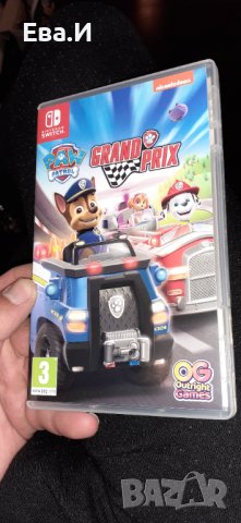 Игра Paw Patrol Grand Prix Nintendo, снимка 1 - Игри и пъзели - 41439259