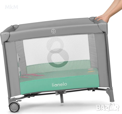 Кошарка за игра Lionelo Mille, 0-36 месеца, до 15 кг 100 х 100 см . , снимка 6 - Кошарки - 53682502