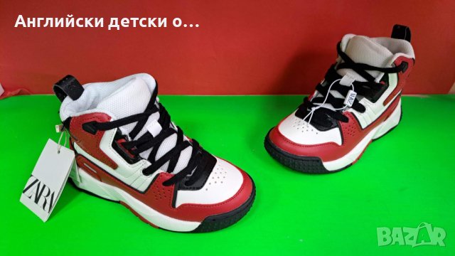 Английски детски кецове-ZARA , снимка 3 - Детски маратонки - 39766774