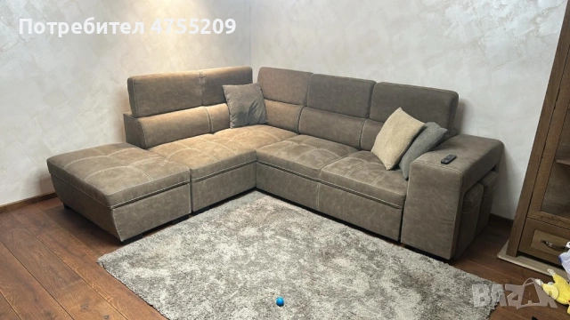 Ъглов диван на 3 модула 