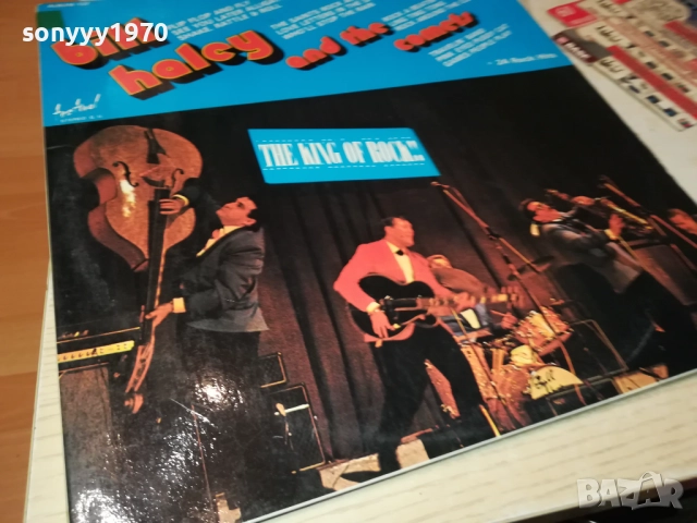 BILL HALEY X2 ПЛОЧИ ОТ АНГЛИЯ 1410251943, снимка 9 - Грамофонни плочи - 52055475
