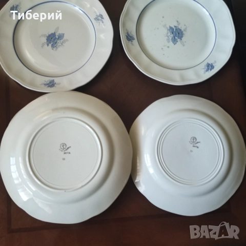 Порцеланови чинии плитки, снимка 3 - Други - 52428102