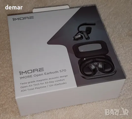 1MORE S70 Слушалки с отворено ухо, Bluetooth, Balance AIR+, IPX5, снимка 10 - Безжични слушалки - 47330901