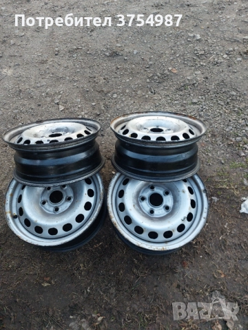 5х112 х15-57.1 железни джанти , снимка 3 - Гуми и джанти - 52859206