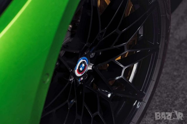 капачки за джанти БМВ BMW 68мм/56мм комплект 4 броя "50th" юбилейни, снимка 2 - Аксесоари и консумативи - 40268764