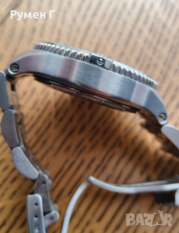 Breitling Hercules 45mm, работи перфектно, дълга верига, бартер, снимка 5 - Мъжки - 53694657