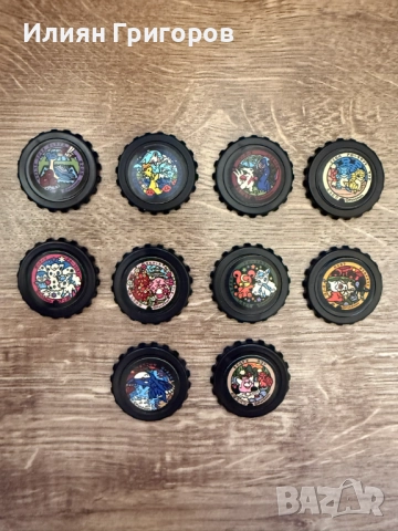 Покемон капачки Pokémon Tazos (Pogs), снимка 10 - Колекции - 51554062