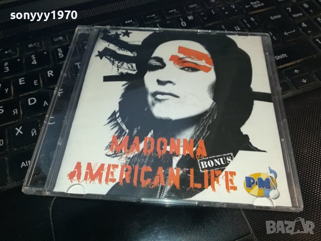 MADONNA AMERICAN LIFE CD 1802240822, снимка 1 - CD дискове - 44348324
