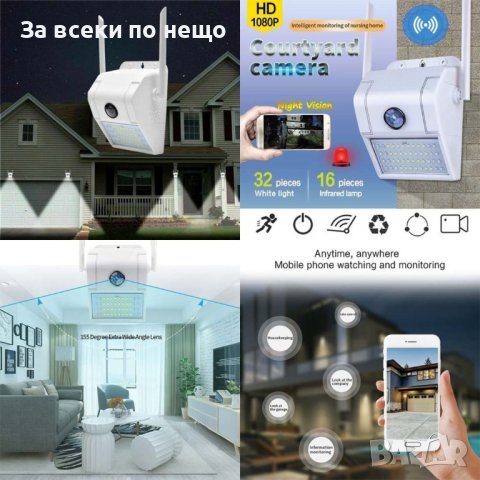 ✨2В1 WI-FI КАМЕРА С ОСВЕТЛЕНИЕ, снимка 4 - IP камери - 41375317