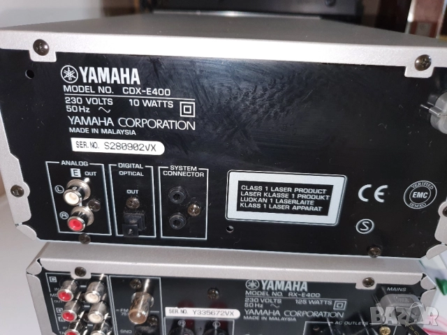 Yamaha-RX-E 400;CDX-E 400, снимка 11 - Ресийвъри, усилватели, смесителни пултове - 51627420