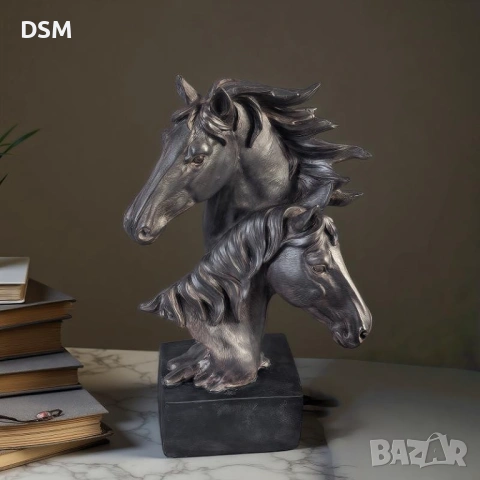 Нова Статуетка Кон - Сувенир Коне -Декорация -23см, снимка 4 - Статуетки - 53412519