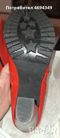 Боти естествена кожа 44 номер, снимка 4 - Дамски боти - 53288939