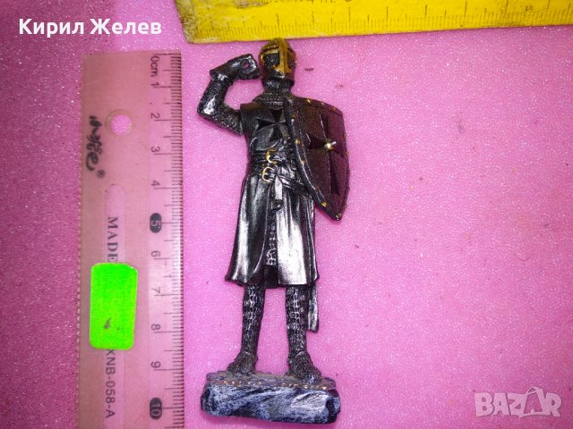 МАЛТИЙСКИ РИЦАР КОЛЕКЦИОНЕРСКА ФИГУРКА ПЛАСТМАСА / БАКЕЛИТ РЯДКА КРАСИВА 42902, снимка 8 - Колекции - 44186947