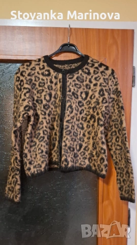 Леопардов дамски блейзер