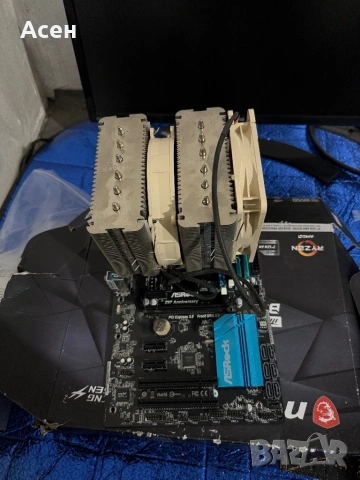 Дънна платка Asrock Z97 ANNIVERSARY LGA1150 И Процесор  Intel Core i7  4790  И рам 16gb, снимка 3 - Видеокарти - 41973630