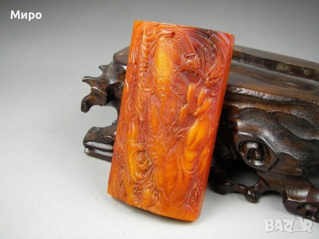 ТИБЕТ НЕПАЛ МЕДАЛЬОН С ИЗОБРАЖЕНИЕ НA ДЕМОН ДЯВОЛ САТАНА БЕЗ АНАЛОГ В БЪЛГАРИЯ, снимка 3 - Антикварни и старинни предмети - 40768369