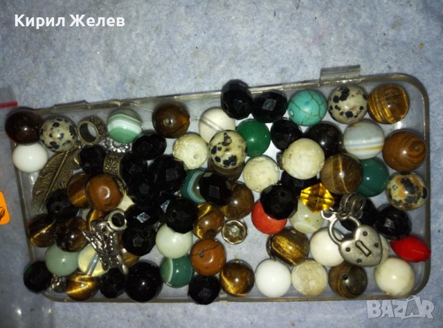 ЛОТ ШЛИФОВАНИ ТОПЧЕТА от ПОЛУСКЪПОЦЕННИ КАМЪНИ и ВИСУЛКИ - МАТЕРИАЛ за ХЕНД МЕЙД БИЖУТА НАКИТИ 37233, снимка 2 - Бижутерийни комплекти - 42026615