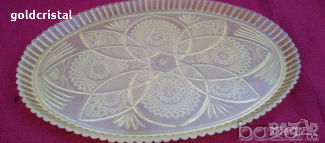 Ретро  пласмасови чинийки с два подноса, снимка 7 - Антикварни и старинни предмети - 18439476